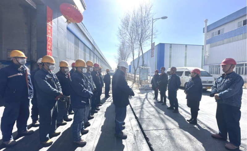 融融暖意潤基層 誠摯祝福達一線&mdash;&mdash;物產工投黨政班子除夕走訪慰問堅守一線干部職工